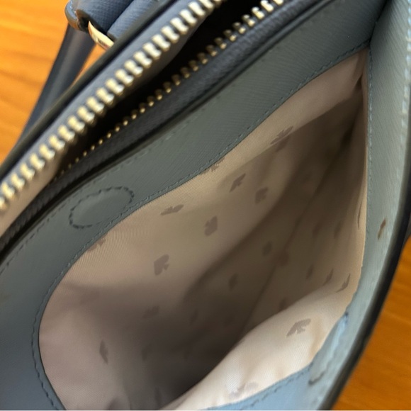 Kate Spade Blue Reilly Crossbody Top Handle Bag - Picture 8 of 12
